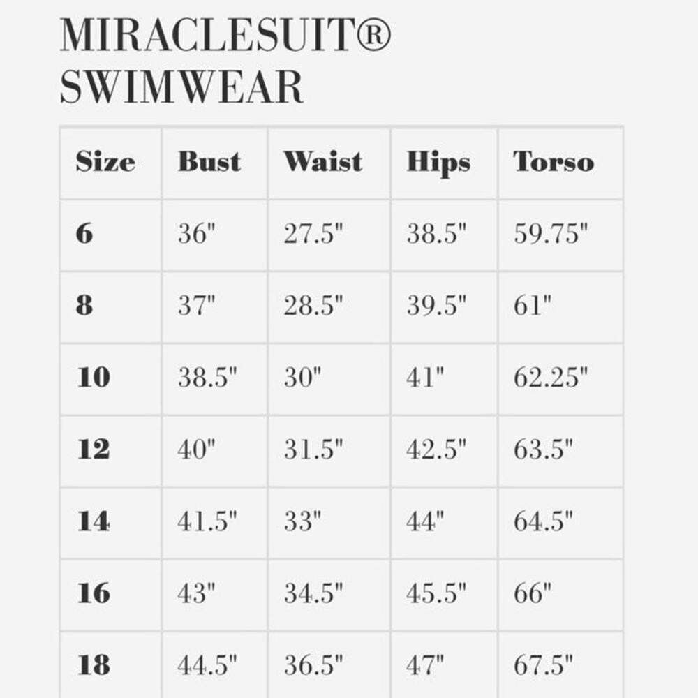 Miraclesuit Women’s Black White Tankini Swimsuit Top Size 10 - Picture 9 of 9